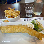 Soho Hobson`s Fish Chips inside