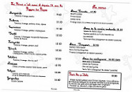 La Ferme menu