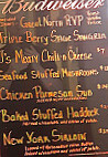 J's Corner Lounge menu