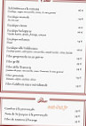 La Trattoria Di Montlignon menu