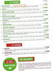 Casa Pizza menu