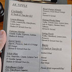 Aidan's Kitchen menu