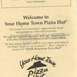 Pizza Hut Piatti