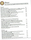 Henry's At Buttermilk Falls menu