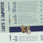 Mezzé Du Village menu