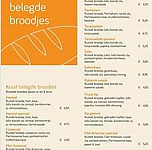 Broodje Bruin menu