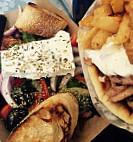 Nick's Gyros food