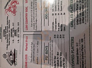 Bernie's Oyster House menu