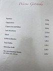 Eiscafé Und Pizzeria Paradiso menu