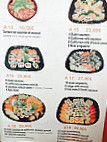 Quick Sushi menu