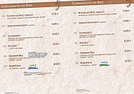 Landhaus St. Johannisberg menu