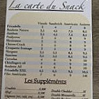 L'escale Gourmande menu