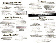 Daybreak Cafe menu