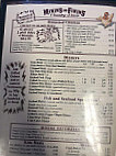 Mixin’s N Fixin’s Country Diner menu