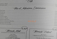 La Maison Du Poulet menu