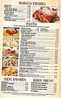 Gino's Pizza menu