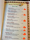 Flying Monkey menu