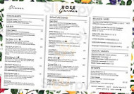 Rose Garden menu