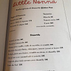 Little Nonna menu