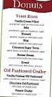 Mary Ann Pastry Shop menu