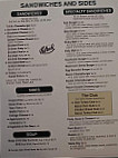 Kissner's menu