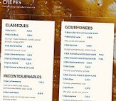 Le Phare Saint Louis menu