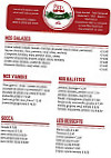 Pizza Simon's menu