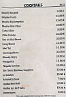 La Fabrique menu