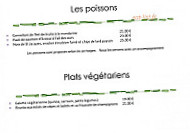 Les Soldanelles menu