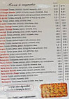 Pizza Jean menu