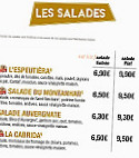 La Mangoune menu