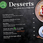 La Croisee des Saveurs menu