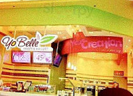 Yobelle Frozen Yogurt inside