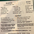 Crawford's Corner Pub menu