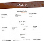 Saumon Et Cie menu