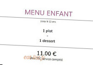 L'influent menu