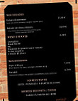 Les Brasseurs Tchèques menu