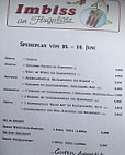 Imbiss Am Flugplatz menu