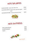 La Piccola menu