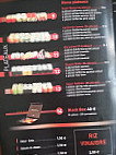 Sushi Japonais menu