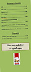 Crêperie Saint Yves menu