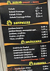 King Kebab menu