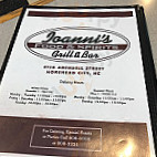 Ioanni's Grill menu