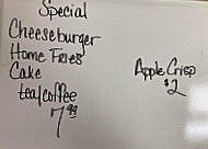 Bluebonnet Cafe menu