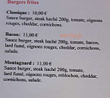 L' Orchidée menu