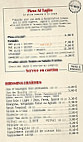 Le Caffe menu