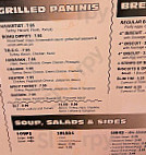 Bob's Deli menu