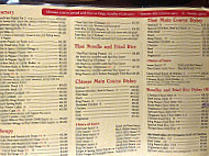 China Palace Asian Cuisine menu