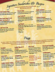 Cafe Renaissance menu