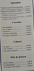 Restaurant Les Trois Bonheurs menu